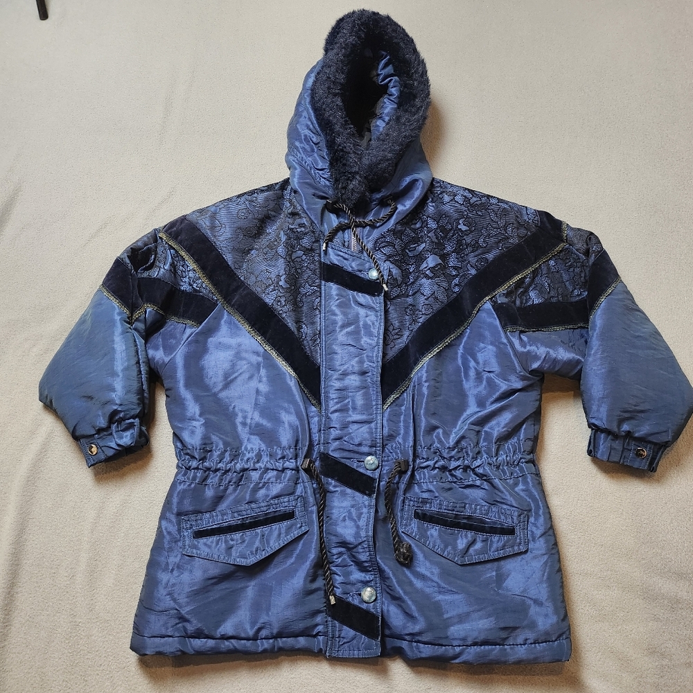 East West Vintage Jacket Winter Jacket 80's 90s Ladies size Small